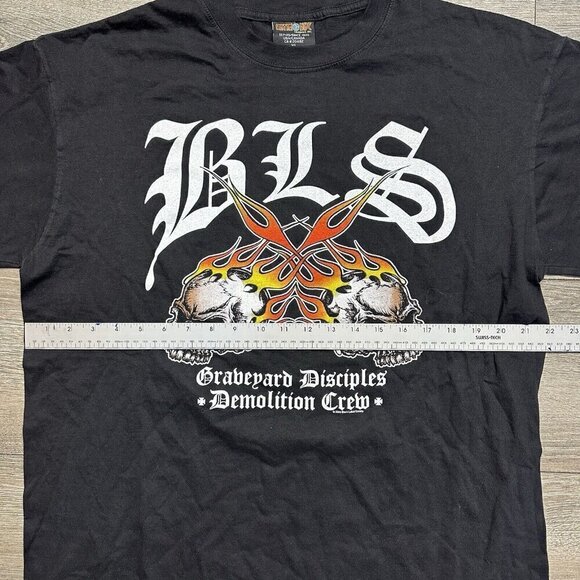 Black Label Society Shirt Mens XL Black Graveyard Demolition Y2K Streetwear 2005 - Picture 5 of 6